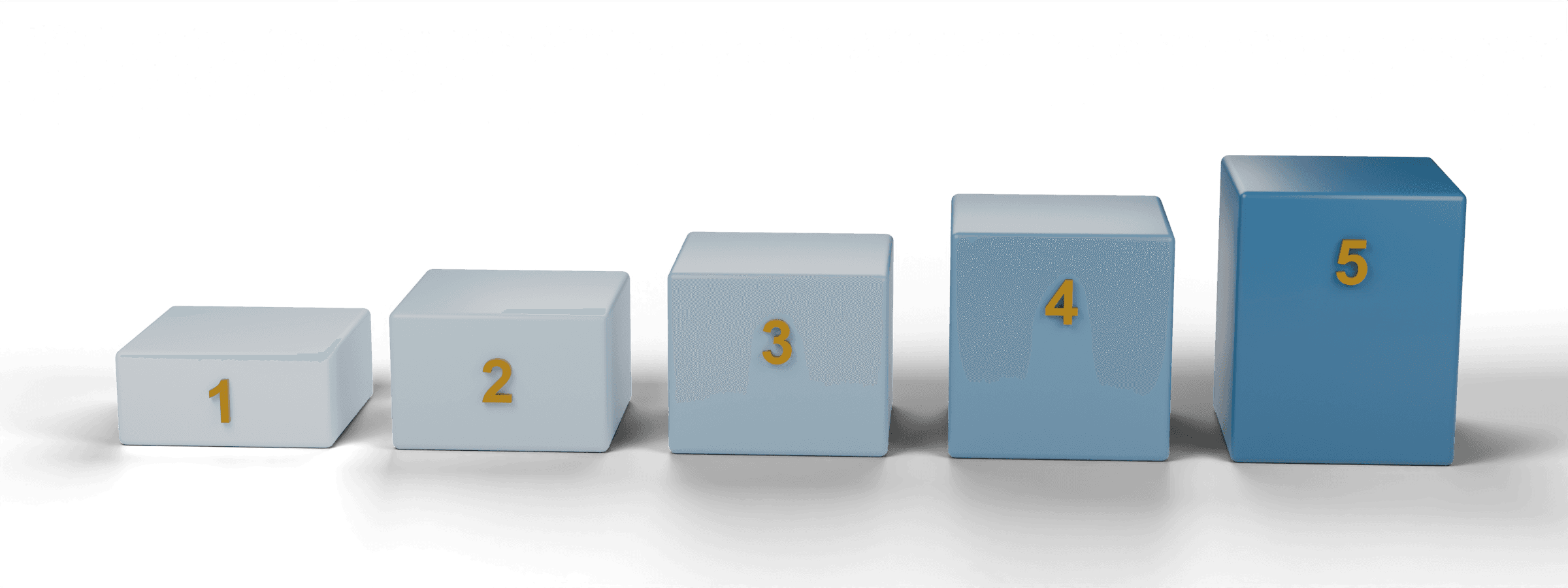 Five ascending steps representing the stages of an expert witness instruction.