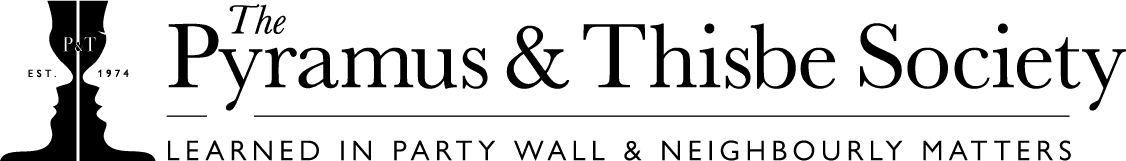 Pyramus and Thisbe Society logo