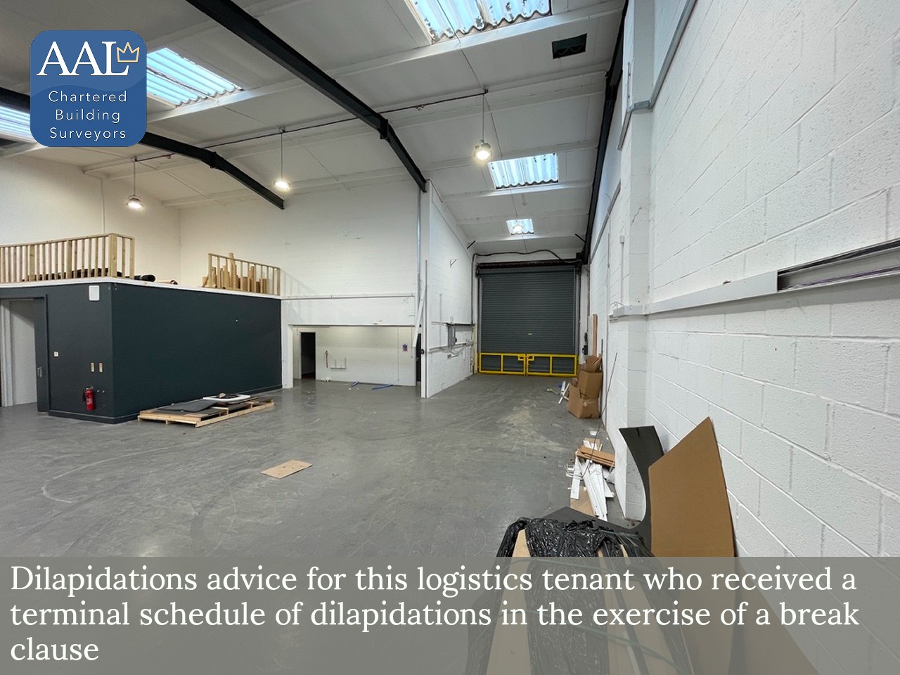 COST SAVING
For this instruction we managed to negotiate a cost saving for the client of circa £18k, negotiating down the claim from £78k to £70k.
If you are a tenant that is in receipt of a schedule of dilapidations, contact us for a free consultation.