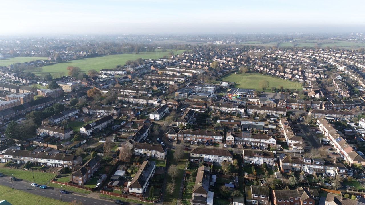 ariel-photograph-of-Romford